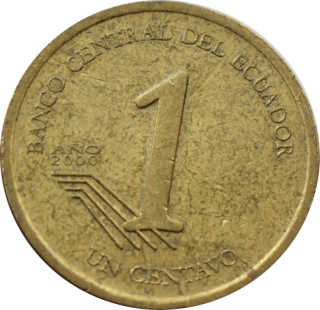 Ekvádor 1 Centavo 2000