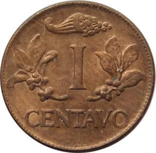 Kolumbia 1 Centavo 1964