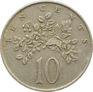 Jamajka 10 Cents 1984