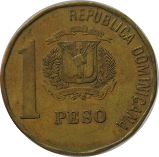 Dominikánska republika 1 Peso 1991