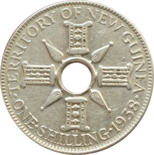 Nová Guinea 1 Shilling 1938