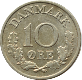 Dánsko 10 Ore 1971