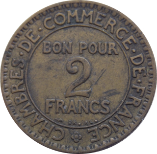 Francúzsko 2 Francs 1923