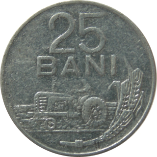 Rumunsko 25 Bani 1982