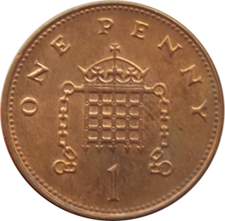 Anglicko 1 Penny 2000