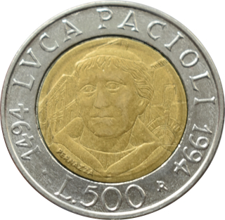 Taliansko 500 Lír 1994