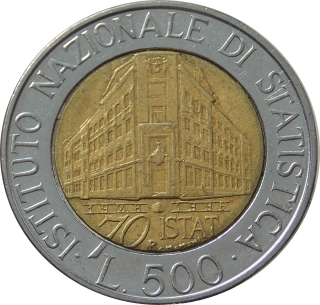 Taliansko 500 Lír 1996