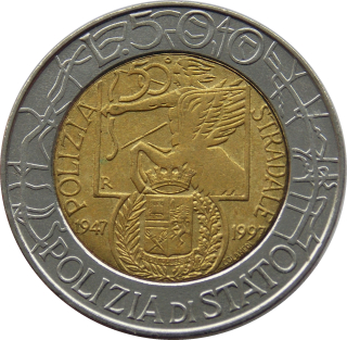 Taliansko 500 Lír 1997