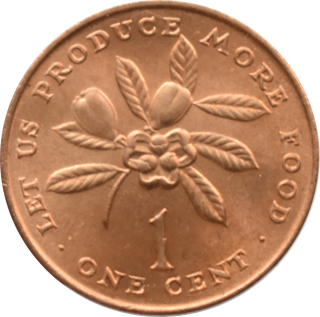 Jamajka 1 Cent 1971 FAO