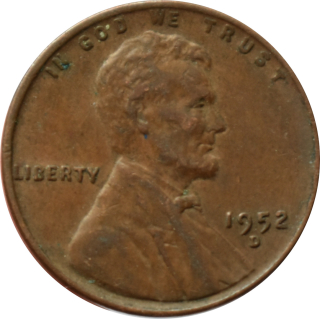 Spojené štáty 1 Cent 1952 D