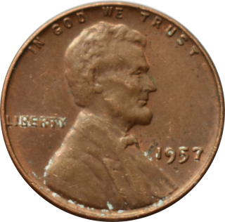 Spojené štáty 1 Cent 1957 
