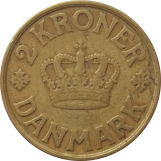 Dánsko 2 Kroner 1925