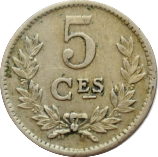 Luxembursko 5 Centimes 1924