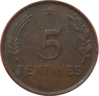 Luxembursko 5 Centimes 1930
