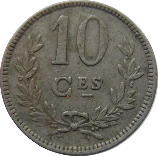 Luxembursko 10 Centimes 1924