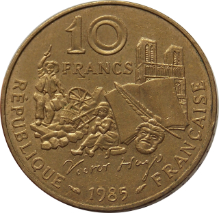 Francúzsko 10 Francs 1985