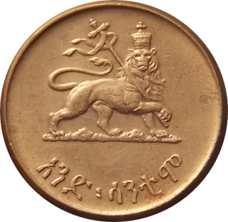 Etiópia 1 Cent 1944