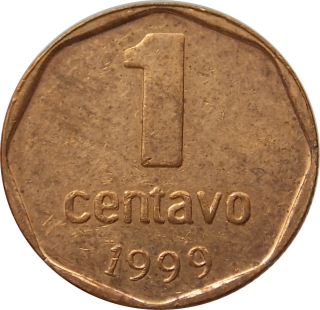 Argentína 1 Centavo 1999