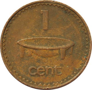 Fidži 1 Cent 1987