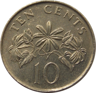 Singapur 10 Cents 2010