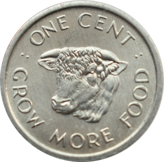 Seychely 1 Cent 1972 FAO