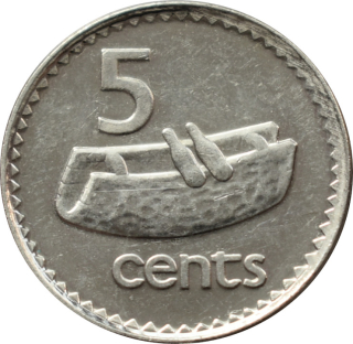 Fidži 5 Cents 1997