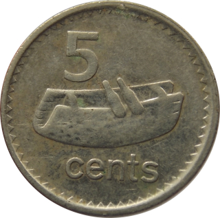 Fidži 5 Cents 2009