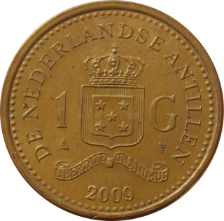 Holandské Antily 1 Gulden 2009