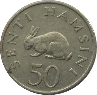 Tanzánia 50 Senti 1966