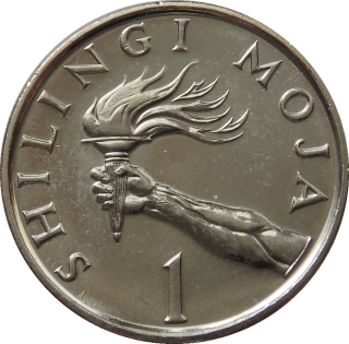 Tanzánia 1 Shilling 1992