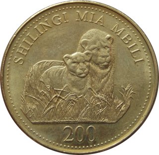 Tanzánia 200 Shilling 2008