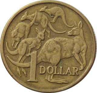 Austrália 1 Dollar 1984