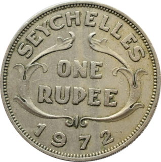 Seychely 1 Rupee 1972