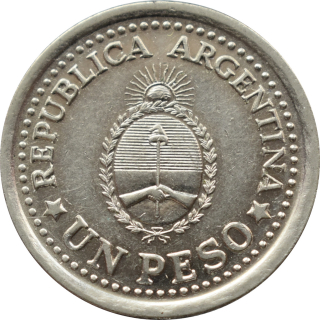 Argentína 1 Peso 1960