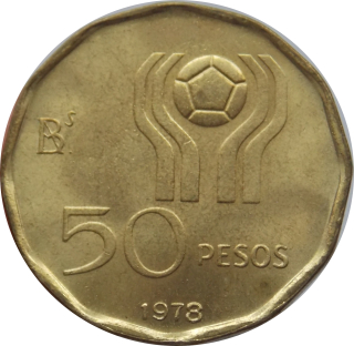 Argentína 50 Pesos 1978