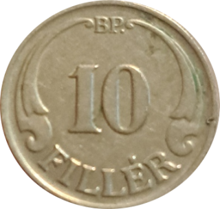 Maďarsko 10 Fillér 1935 BP.
