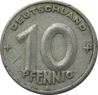 DDR 10 Pfennig 1948 A
