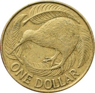 Nový Zéland 1 Dollar 1990
