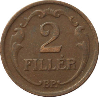 Maďarsko 2 Fillér 1929 