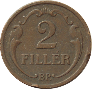 Maďarsko 2 Fillér 1935 
