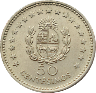 Uruguaj 50 Centesimos 1960