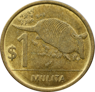 Uruguaj 1 Peso 2012