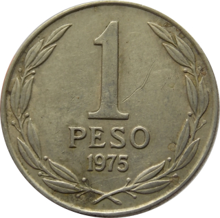 Čile 1 Peso 1975