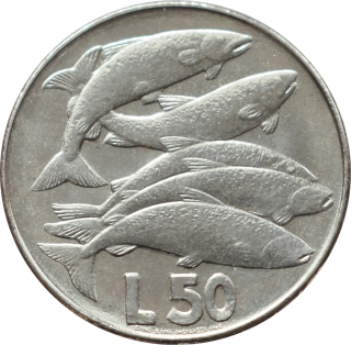 San Maríno 50 Lira 1975