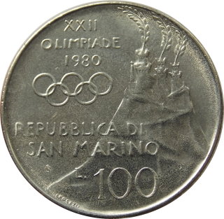 San Maríno 100 Lira 1980