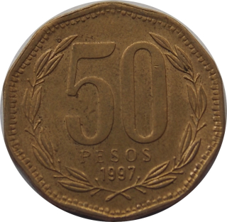 Čile 50 Pesos 1997