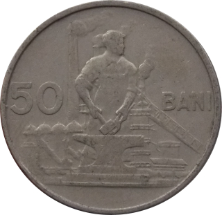 Rumunsko 50 Bani 1955
