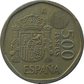 Španielsko 500 Pesetas 1997