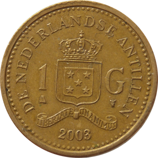 Holandské Antily 1 Gulden 2003