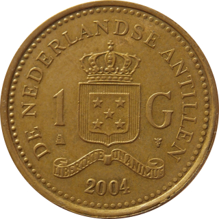 Holandské Antily 1 Gulden 2004